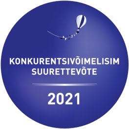 Eesti Gaas AS on 2021. aasta konkurentsivõimelisim suurettevõte.